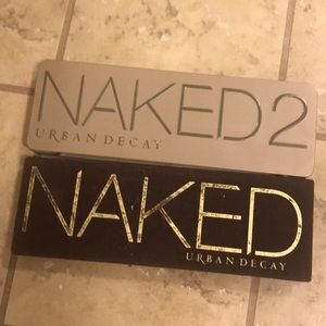 Authentic naked 1 and naked 2 palettes